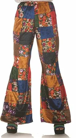 60's Hippie Peace Out Costume -Gemmy Sales 91bx98 DYEL. AC UY741 89684.1675269124