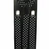 Black & White Dot Suspenders -Gemmy Sales BSA1730Z 35142 70820.1592268812