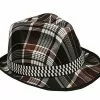 Plaid Adult Fedora Hat -Gemmy Sales BSA8161Z 1 14975 63602.1592312873