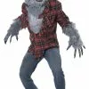 Gray Lycan Werewolf Adult Costume
