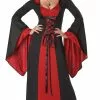Deluxe Hooded Black/Red Robe - Plus Size -Gemmy Sales C1703z 56232.1630938939
