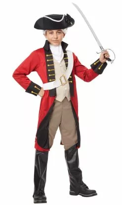 British Redcoat Child Costume