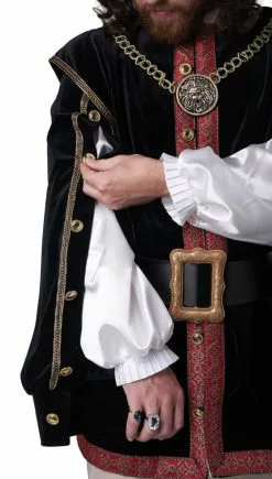 Elizabethan King Mens Costume -Gemmy Sales C5120013 3z 33515.1594829541