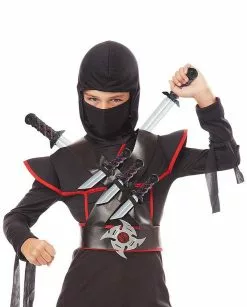 Ninja Weapons Belt Child -Gemmy Sales CA60572FULLZ 27581 63866.1599761027