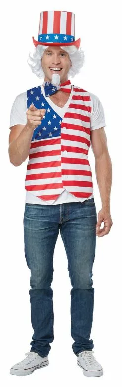 Uncle Sam Patriot Kit -Gemmy Sales CA60689Z Alt 82287.1605552904