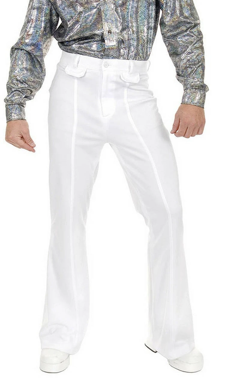 Disco Pants White 3 Disco Pants White
