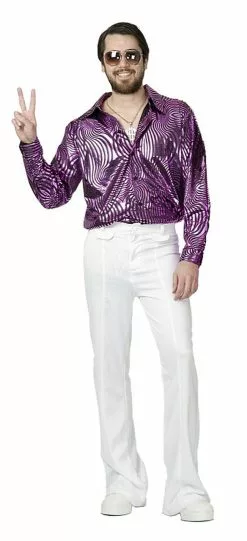 Disco Shirt Psychedelic Swirl