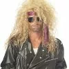Heavy Metal Rocker Blonde Wig -Gemmy Sales CW70544Z 17180 95439.1592486673