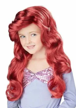 Disney Little Mermaid Child Wig
