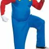 Super Mario Mario Deluxe Adult Costume -Gemmy Sales D10775 98816.1675107097