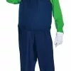 Super Mario Luigi Deluxe Adult Costume -Gemmy Sales D11001z 86141.1649163516