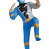 Power Rangers - Blue Ranger Beast Morpher Muscle Costume -Gemmy Sales D115879z 82201.1649081617