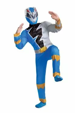 Power Rangers - Blue Ranger Beast Morpher Muscle Costume