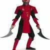 Red Viper Ninja Deluxe Costume -Gemmy Sales D50534Z 44572 18677.1592486472