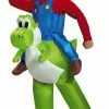 Super Mario Riding Yoshi Adult -Gemmy Sales D85150Z 87532 28970.1592260185