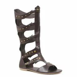 Knee High Flat Warrior Man Sandals