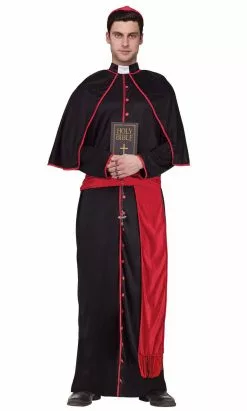 Cardinal Cassock Priest Costume