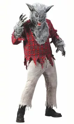 Werewolf Silver Adult Costume