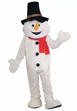 Snowman Mascot Plush Costume