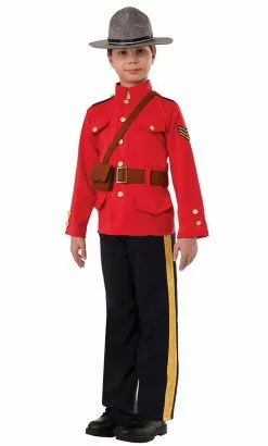 Canadian Mountie Child Costume