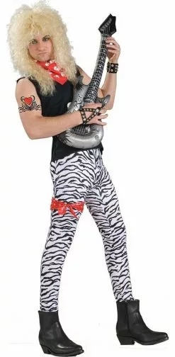 Mens 80s Zebra Pants -Gemmy Sales FNA62549Z 43610.1592268176