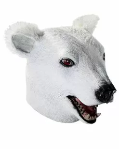 Deluxe Polar Bear Latex Mask