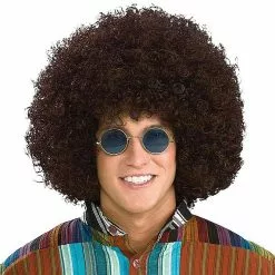 Jumbo Hippie Afro Brown Wig