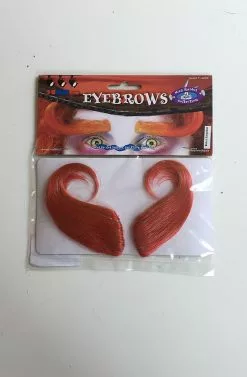 Mad Hatter Eyebrows Orange