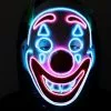 Light Up Rainbow Clown - Blue/Pink -Gemmy Sales K24015BP 47416.1661974427