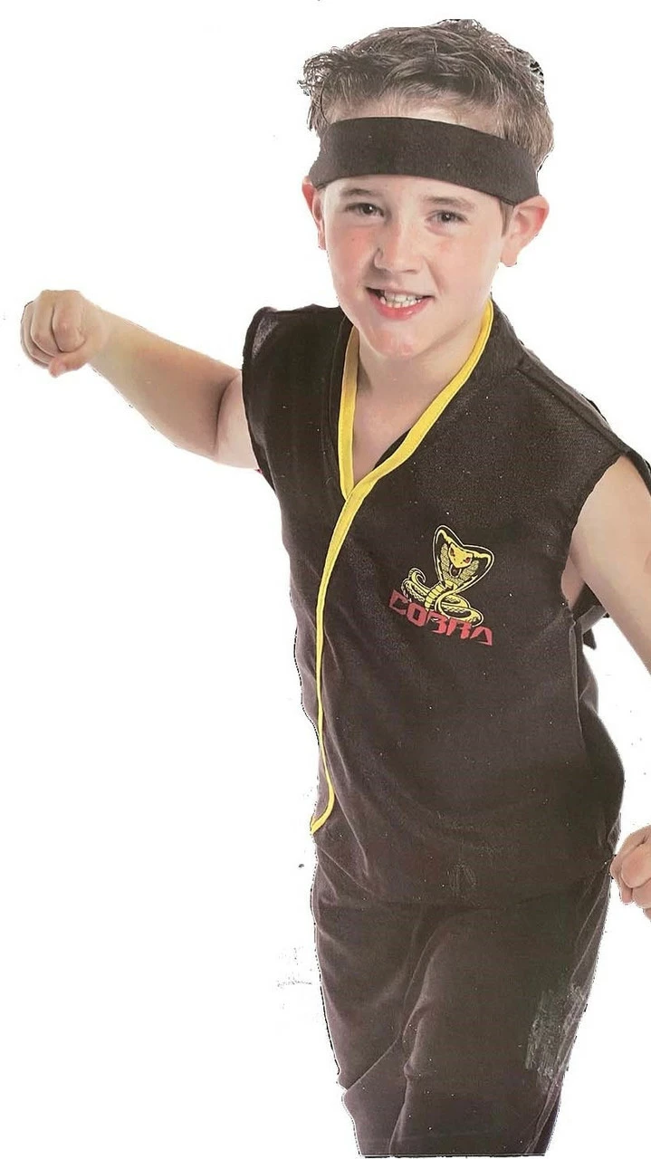 Cobra Kai Kids Costume 3 Cobra Kai Kids Costume