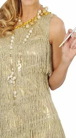 Sassy Golden Flapper 5 Sassy Golden Flapper -Gemmy Sales MG14010Z 28856.1613507498