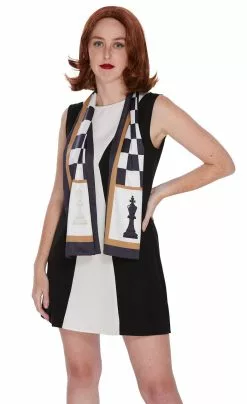 Groovy Chic Dress With Scarf -Gemmy Sales OYASept20217181 resize1200 40885.1631306860