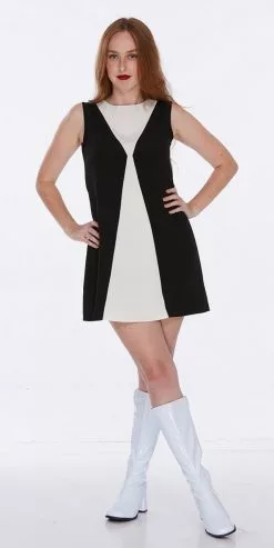 Groovy Chic Dress With Scarf -Gemmy Sales OYASept20217276 resized1000 85556.1631306860