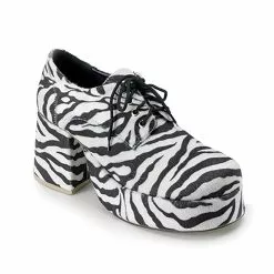 Jazz Men Shoes Zebra Fur
