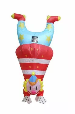 Upside Down Clown Inflatable Adults Costume