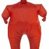 Inflatable Fat Suit Red Adult
