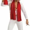 Elvis Long Red Scarf -Gemmy Sales RA8782Z 42972 37292.1592486636