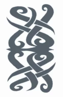 Borneo Transfer Tattoo