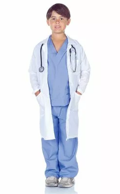 Doctor Scrubs Lab Coat Costume