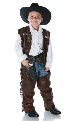 Cowboy Chaps Boy Costume