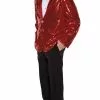 Red Sequin Jacket -Gemmy Sales UD29659Z 31398.1592308557