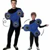 Fidget Spinner Blue Costume