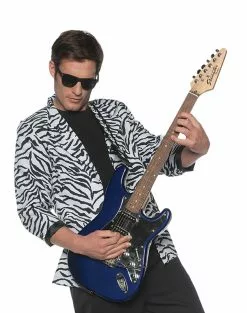 80's Zebra Blazer Rock Star Man Costume
