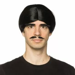 Gomez Wig Mustache And Eyebrows Set