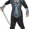 Cobra Ninja Silver Boy Costume -Gemmy Sales apihlugqo 52012.1641850417