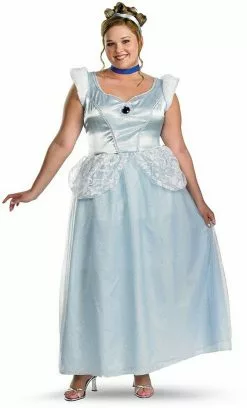 Plus Cinderella Princess Costume