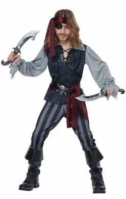 Boys Scoundrel Pirate Costume