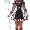 Twisted Clown Womens Costume -Gemmy Sales c1435z 40458.1592310352