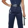 Police Woman Navy Costume -Gemmy Sales c1570z 42039.1592311862