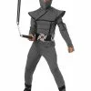 Grey Stealth Ninja Child Costume -Gemmy Sales c504z 10224.1592259416